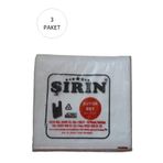 Şirin Beyaz Kalın Atlet Poşet Büyük Boy 30X57 cm 1 kg - 3 Paket (Takriben 135 Adet)