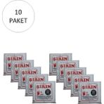 Şirin Beyaz Kalın Atlet Poşet Orta Boy 28 x 50 cm 1 kg 10 Paket Takriben 750 Adet