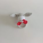 Şirin Eşek Çıngırak Amigurumi Organik Oyuncak