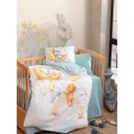 Şirin Eşyalarım Bebek Nevresim Takımı Moon Mint - Standart - Axel