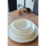 Şirin Eşyalarım Elegant Silver 24 Parça Porselen 6 Kişilik Yemek Takımı