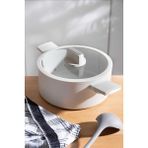 Şirin Eşyalarım Masterkoch Derin Tencere - 24 cm - Beyaz