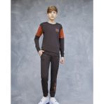 Şirin Giyim Elsima B3164 Erkek Çocuk Pijama Takimi - 9 Yaş - Açık Füme