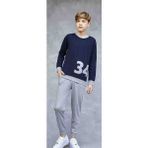 Şirin Giyim Elsima B3166 Erkek Çocuk Pijama Takımi - 9 Yaş - 09L-Lacivert