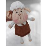 Şirin Kuzucuk Uyku Arkadaşı Amigurumi Organik Oyuncak