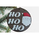 Şirin Lazer Noel Baba Ho Hoho Yeni Yıl Dekor Kapı Süsü Çam Ağacı Dekor Kahverengi