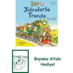 Şirin Yolcularla Trende Bir Gün + Boyama Kitabı