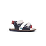 Şiringenç Lacivert Beyaz Kırmızı Comfort Erkek Çocuk Sandalet,Lacivert 32