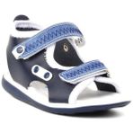 Şiringenç Şirinbebe 02065 Orto Pedik Erkek Çocuk Bebe Sandalet Ayakkabı - Lacivert-Mavi