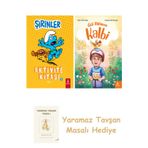 Şirinler - Aktivite Kitabı 3 + Gül Ablanın Kalbi + Yaramaz Tavşan Masalı