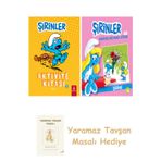 Şirinler - Aktivite Kitabı 3 + Şirinler İle Hikâyeli Boyama Kitabı - Şirine + Yaramaz Tavşan Masalı