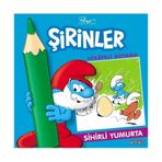 ŞİRİNLER HIKAYELI BOYAMA KİTABI 3 - SIHIRLI YUMURTA 2+ YAŞ GRUBU - PIERRE CULLIFORD