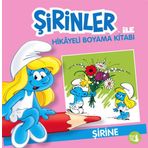 Şirinler İle Hikayeli Boyama Kitabı / Şirine