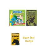 Şirinler İle Hikayeli Boyama Kitabı - Yabani Şirin + Dünyanın Merkezine Yolculuk + Siyah İnci Hediye