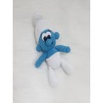 Şirinler Maskot Şirin Amigurumi Organik Oyuncak