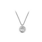 Sirius 0704P0167 F Renk 0,50 Karat Pırlanta Tektaş Kolye