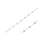 Sirius 0715B0011 1 Karat Pırlanta Taşlı Zincir Bileklik