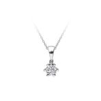 Sirius 0723P0036 F Renk 0,50 Karat Pırlanta Tektaş Kolye