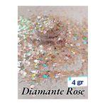 Sirius Hobi Epoksi Reçine Diamante Rose Tırnak Makyaj Chunky Glitter 8 gr Hologramlı Sim 2x4gr Kutulu