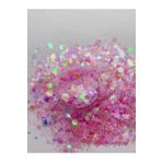 Sirius Hobi Epoksi Reçine Magic Box Pink Tırnak Makyaj Chunky Glitter 8 gr Hologramlı Sim 2x4gr Kutulu