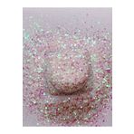 Sirius Hobi Epoksi Reçine Sparkle Fine Pink Tırnak Makyaj Chunky Glitter 8 gr Hologramlı Sim 2x4gr Kutulu