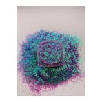 Sirius Hobi Epoksi Reçine Tinsel Purple Tırnak Makyaj Chunky Glitter 8 gr Hologramlı Sim 2x4gr Kutulu