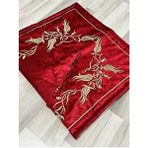 Sırma Işleme Seccade Tesbihli Gelin Damat Bohçası Hediyelik Çeyizlik - 70 x 120 cm - Kırmızı