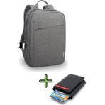 Sırt Çantası B210 Laptop Çantası Notebook Sırt Çantası Mekanizmalı Cüzdan Para Bölmeli Kartlık