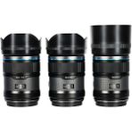 Sirui Sniper 23Mm 33Mm 56 MM F/1.2 Aps-C AF Siyah Lens Seti (Sony E Montajlı)