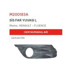 SİS FAR YUVASI SOL FLUENCE