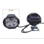 Sis Lambası Yuvarlak 6 Ledli Çakar-Düz 2 Li