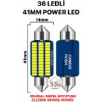 Sisa 41MM Sofit LED Canbus C5W Tavan Plaka Ampul 1 TAKIM