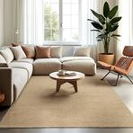 Sisal 02 Dokuma Halı | Makinede Yıkanabilir | Kaymaz Tabanlı | Bej | 100x400 cm | Model SSL0207