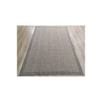 Sisal 9509 Bej Bordürlü Jüt Sisal Kilim, Bej, 100 x 300