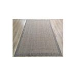 Sisal 9509 Bej Bordürlü Jüt Sisal Kilim, Bej, 80 x 300