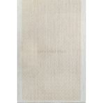 Sisal Halısı Dekor Salon Halısı Yıkanabilir Halı Salon Aksesuarları Dokuma Halı Kaymaz Taban Lüks - Bej - 120 x 500 cm