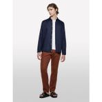 Sisley %100 Keten Regular Fit Gömlek Erkek Lacivert Gömlek - 325P5BKUSQ029 - XL