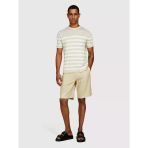 Sisley %100 Keten Slim Fit Bermuda Şort Erkek Bej Şort - 325P4aghs9010