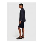 Sisley %100 Keten Slim Fit Bermuda Şort Erkek Lacivert Şort - 324P4aghs9010
