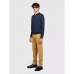 Sisley %100 Koton Slim Fit Fitilli Kadife Pantolon Erkek Bej T-Shirt - 323A4sfrsf03d