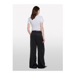 Sisley %100 Liyosel Pile Detaylı Palazzo Pantolon Kadın Siyah Pantolon - 325p4v7plf06n