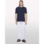 Sisley %100 Pamuk Bisiklet Yaka Regular Fit T-Shirt Erkek Lacivert T-Shirt - 325P3089S104J - XL