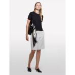 Sisley %100 Pamuk Bisiklet Yakalı T-Shirt Kadın Siyah T-Shirt - 325A3ı1xl101s