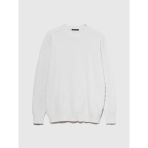 Sisley %100 Pamuk Dokulu Bisiklet Yaka Kazak Erkek Gri Kazak - 324P1098S1033