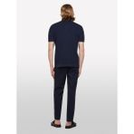 Sisley %100 Pamuk Triko Polo T-Shirt Erkek Lacivert Polo - 325P1094S300M
