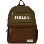 Sisley 12911 Yeşil Kahve Unisex Sırt Çantası