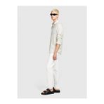Sisley 5 Cepli Normal Bel Denim Pantolon Erkek Kırık Beyaz Pantolon - 324P4suyse022