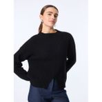 Sisley Bisiklet Yaka Normal Siyah Kazak Kadın 136WM105B - XS
