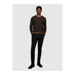 Sisley Erkek Siyah Slim Fit Esnek Chino Pantolon