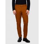 Sisley Esnek Slim Fit Chino Pantolon Erkek Kahverengi T-Shirt - 323A4jgcsf03e
